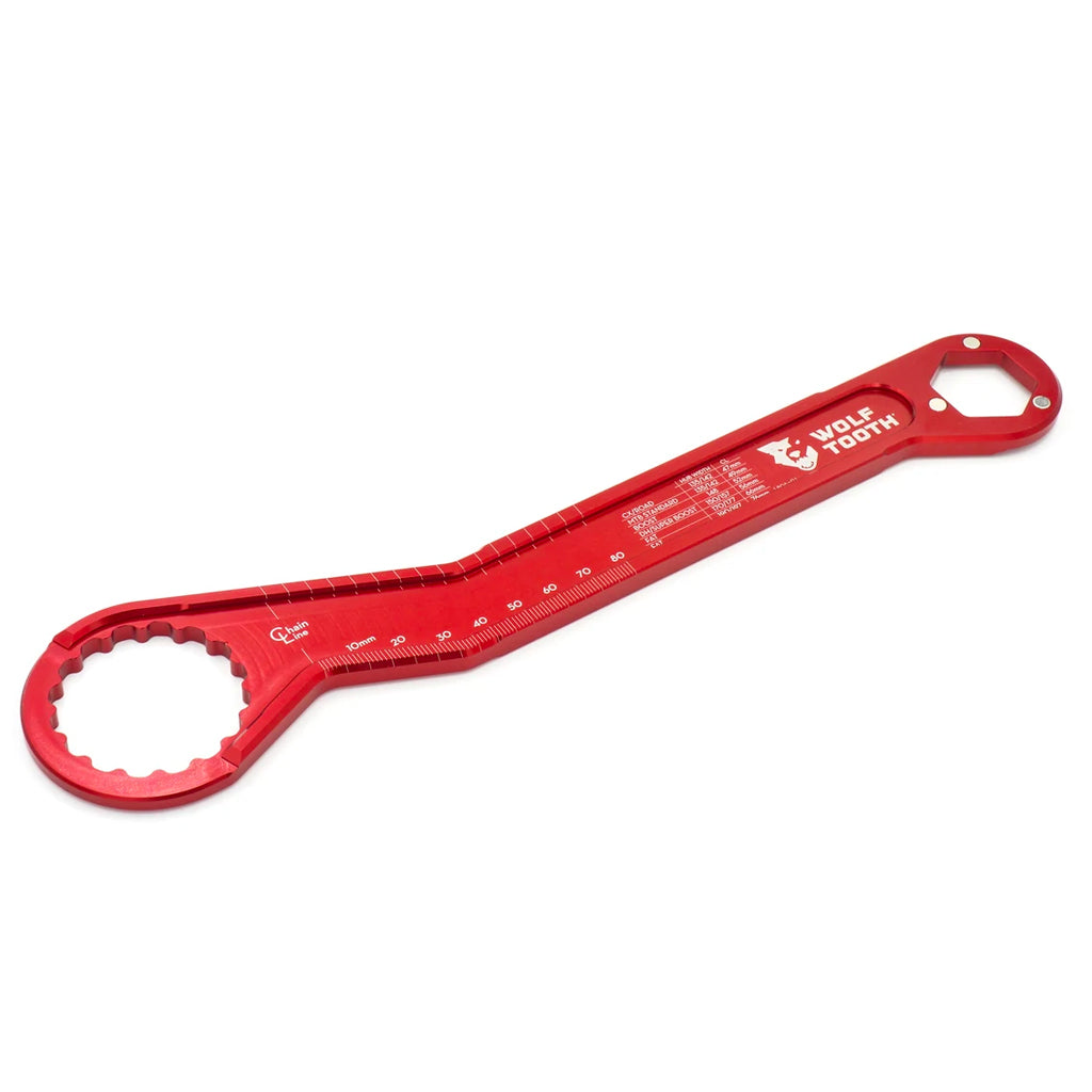 Wolf Tooth Components Pack Wrench Ultralight 1" Hex and Bottom Bracket Tool
