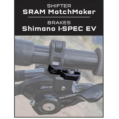 Wolf Tooth Components ShiftMount SRAM Matchmaker to ISEV Brake