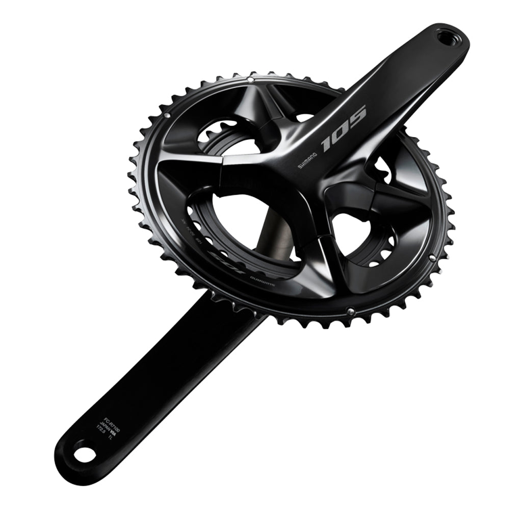 Shimano FC-R7100 105 12-Speed Hollowtech II Crankset – Steed Cycles