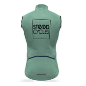 Gilet coupe-vent Steed Cycles Team Vapor AS pour femme