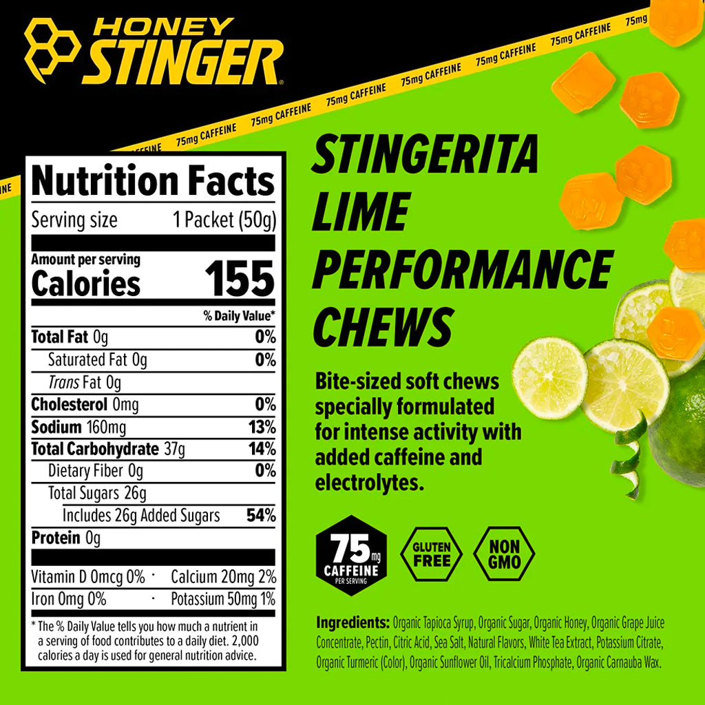 Honey Stinger Plus Performance Chews 50g