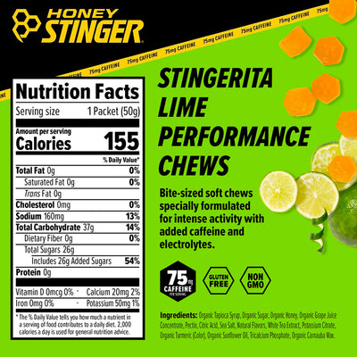 Honey Stinger Plus Performance Chews 50g
