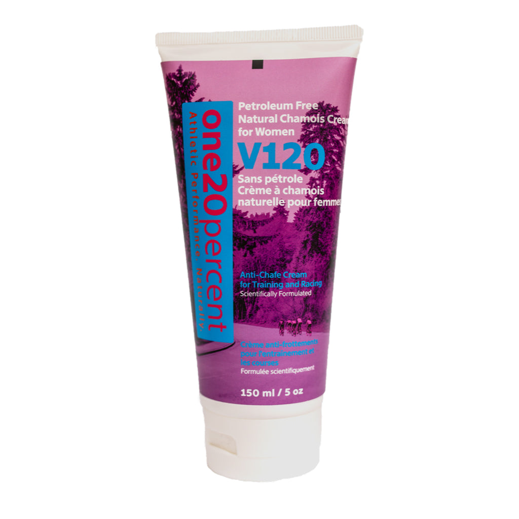 one20percent V120 Natural Chamois Cream for Women 150ml - Steed Cycles
